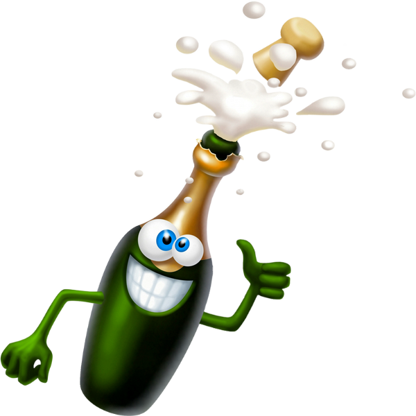 Champagne Emoticon (600x600)