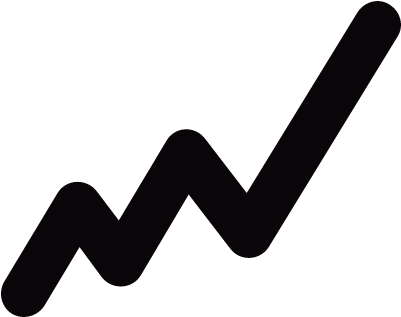 Graph Line Vector - Rendimento Icone (400x400)