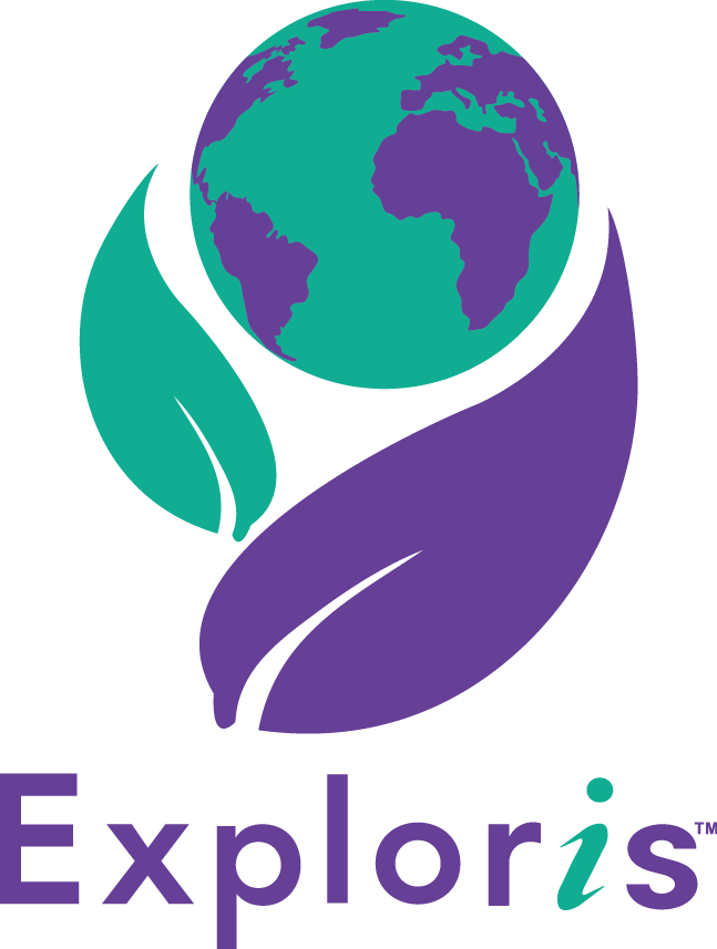Exploris Finallogo Exploris Finallogo Vertical Exploris - Earth (647x857)
