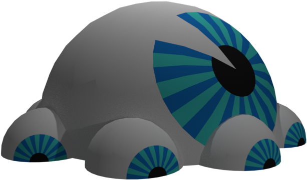 Eyeball Beast Artwork - Inflatable (706x540)