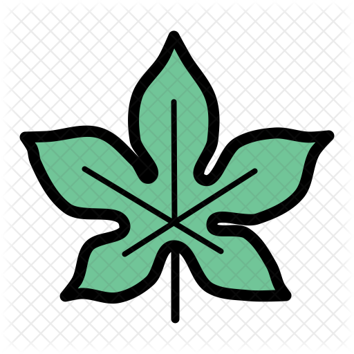 Chestnut Leaf Icon - Clip Art (512x512)