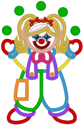 Stitchontime - Clown (494x494)