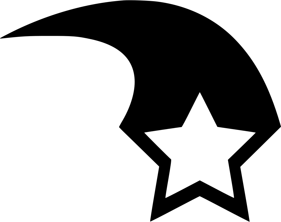 Shooting Star Comments - Vector Art Star Vector (980x774)