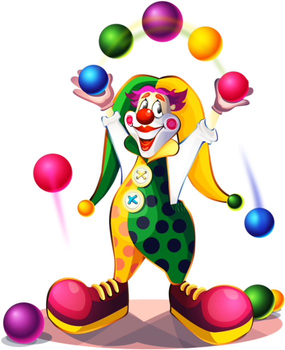Discover - Clown (600x738)