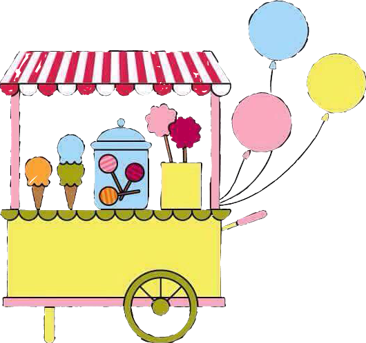 Candy Cart Cartoon Free (530x498)
