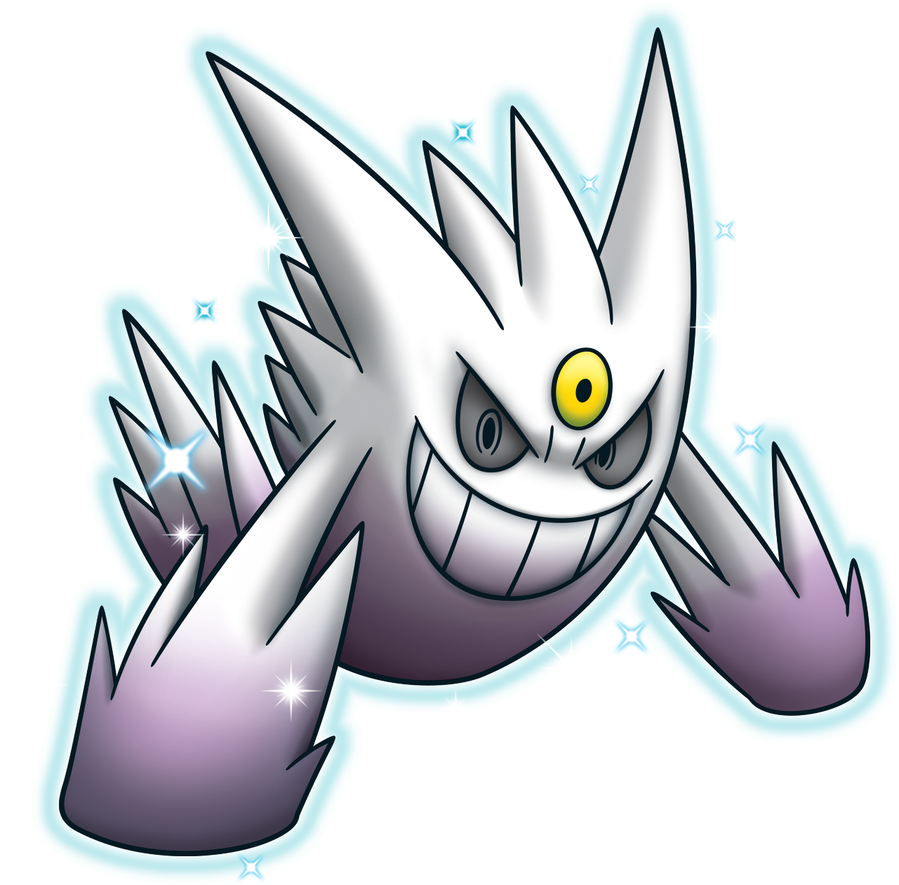 Pokemon Shiny Mega Gengar (1280x1280)