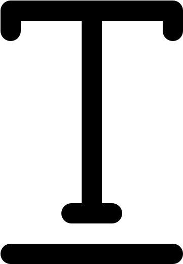 Underline Text Font Underline - Content (960x960)