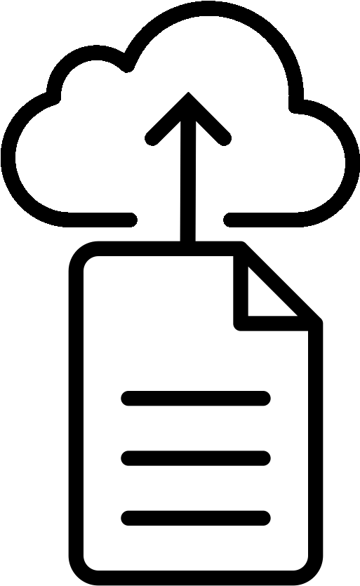 Send Your 2d Floor Plans - Fileserver Icon (512x865)