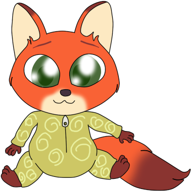 Nick Wilde Baby Deviantart (457x455)
