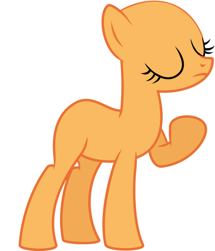Base 5 By Magicdarkart - Mlp Fim Base (856x933)
