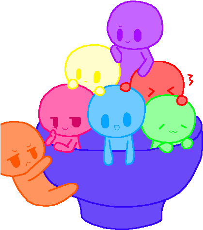 Chibi Base 15 By Partybases - Chibi Bases (440x499)
