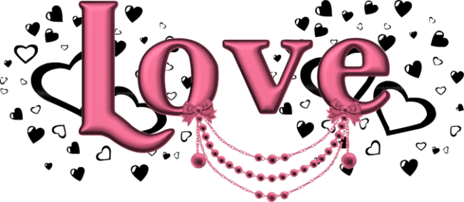 Love - Clip Art (650x283)