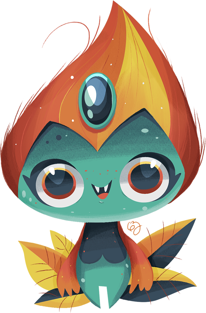 Cute Monster Project - Cute Monsters (1400x1135)