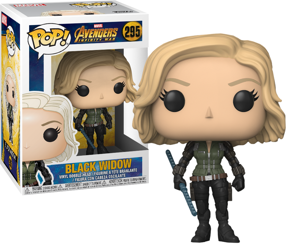 Avengers Infinity War - Black Widow Pop Infinity War (913x778)