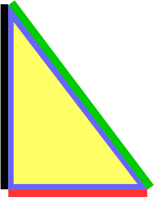 Right Triangle - Right Triangle Png (500x650)
