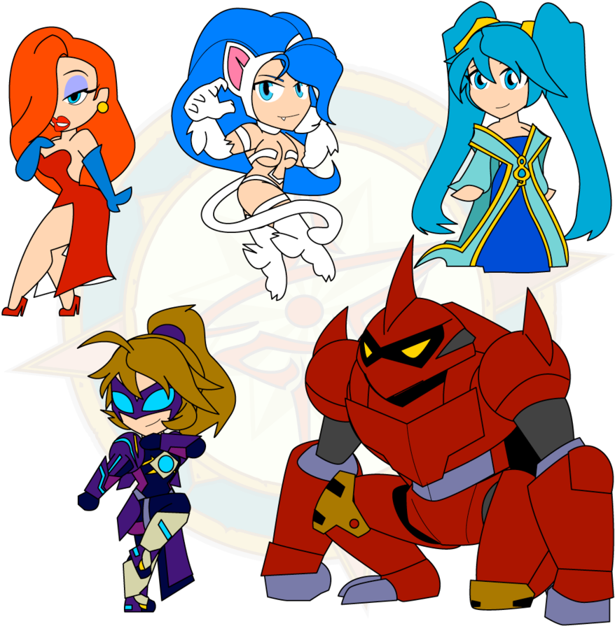 Assorted Chibis - Cartoon (1024x904)