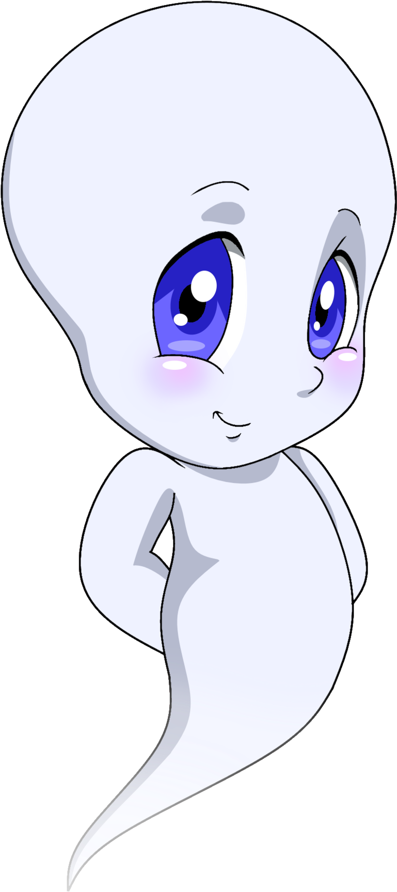 Casper The Friendly Ghost Clip Art Medium Size - Casper (900x1857)