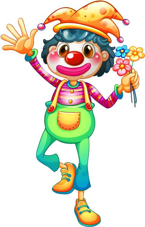 Circus Clowns - Clown (556x800)