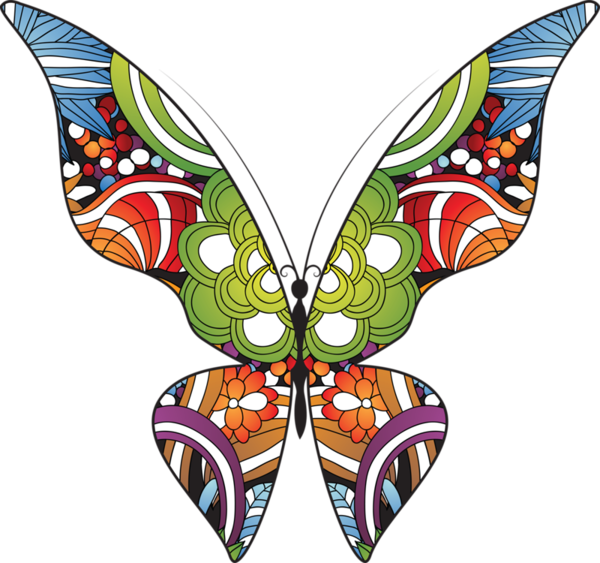 My Daily Journal: Butterfly With Bokeh, Lined Journal, (600x563)