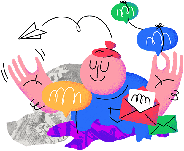 Explore These Ideas And Much More - Intercom Illustrations (620x510)