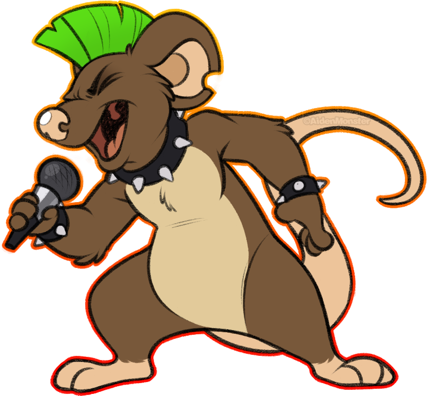 [tfm] Rock Mouse - Cartoon (845x783)