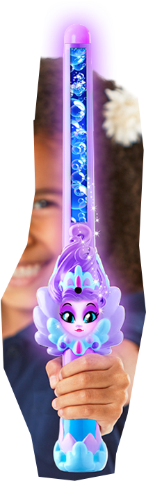 You Control The Magic - Cepia Of Dragons, Fairies & Wizards Lily Magic (469x694)