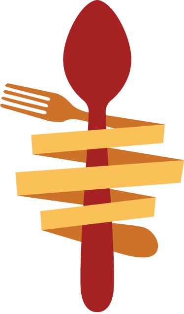 Spoon & Fork Wall Sticker - Alt Attribute (374x637)