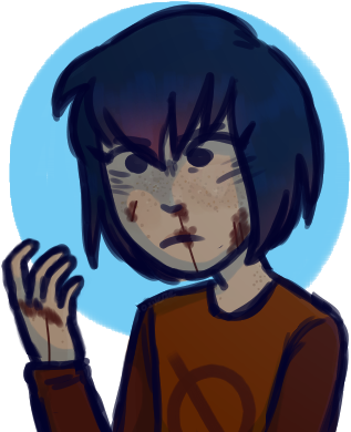 Sick By Losverse - Cartoon (350x445)