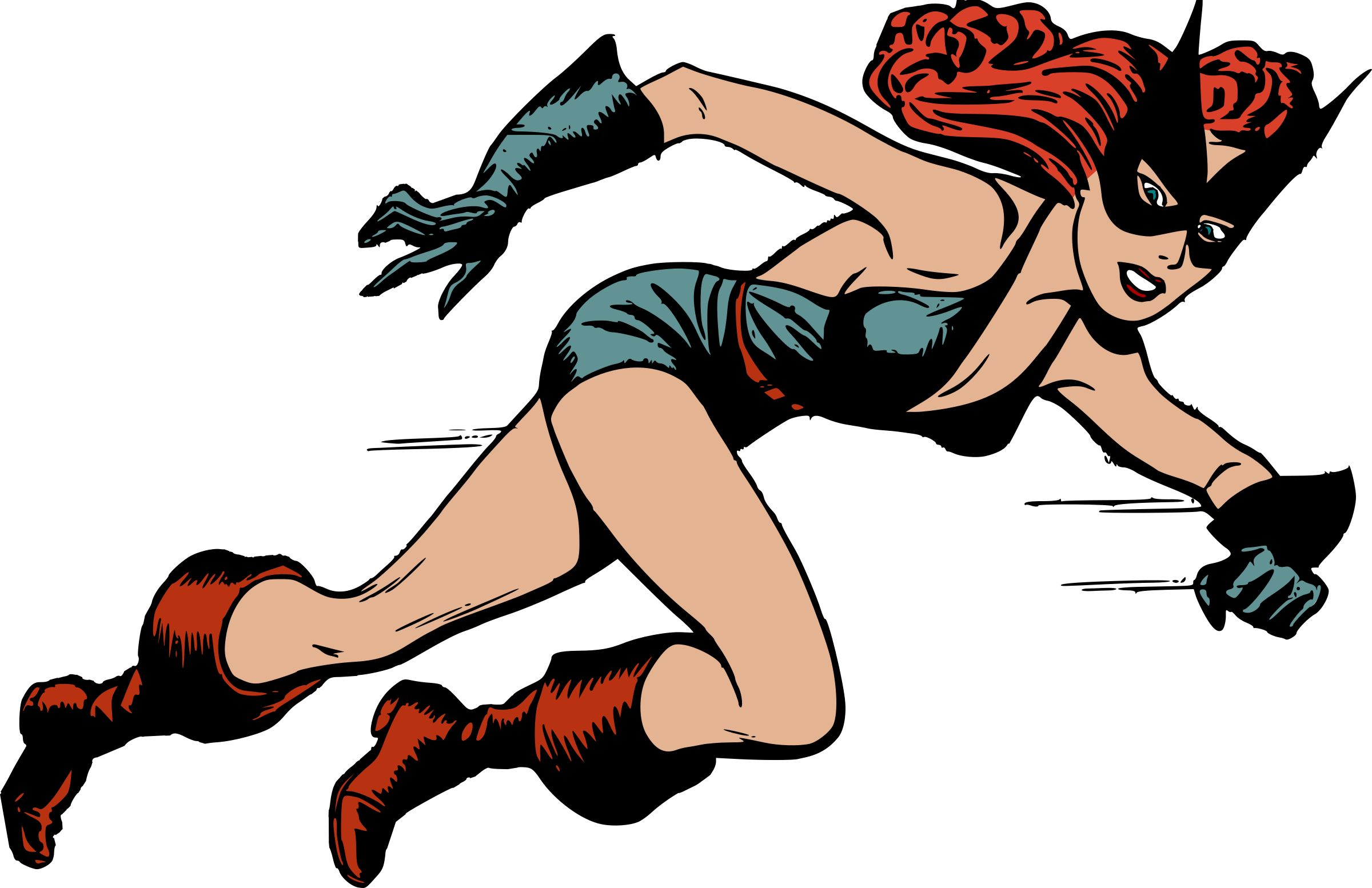 Big Image - Free Vector Superhero Characters (2400x1554)