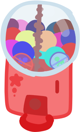 Gotcha' Machine - Illustration (500x500)