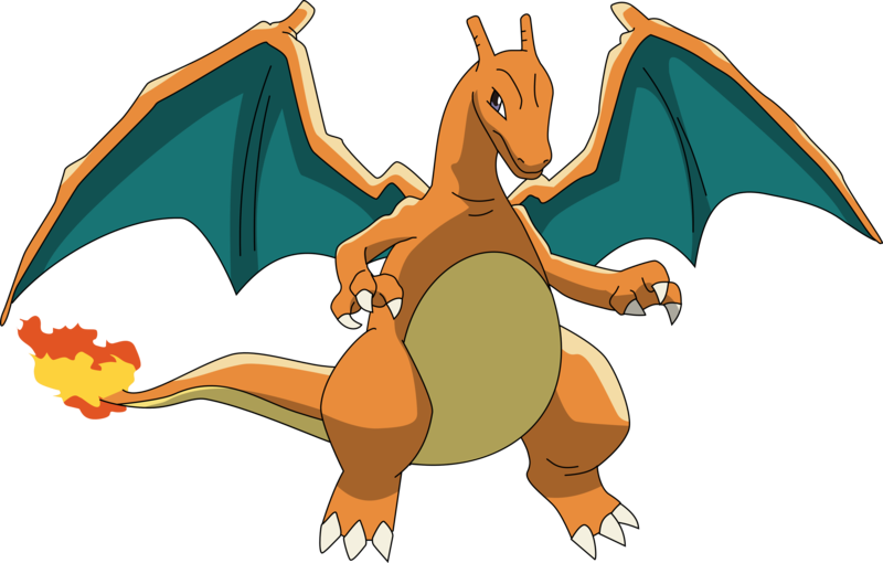 006 Charizard By Pklucario - Pokemon Charizard Vector (800x510)