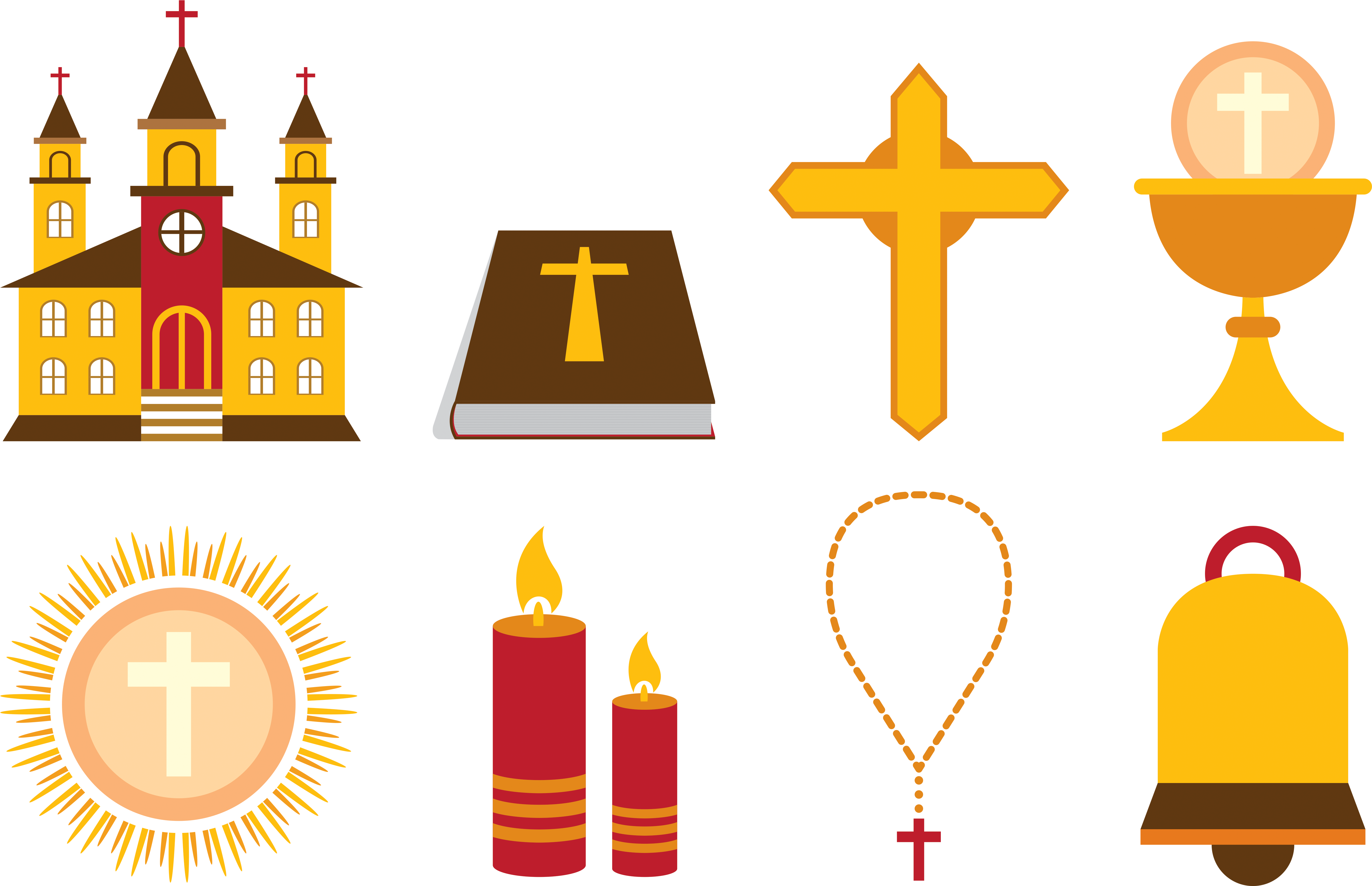 Euclidean Vector Eucharist Icon - Eucaristia Vector (5833x4083)