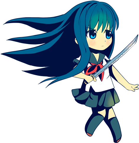 Anime Sword Attack Gif (500x500)