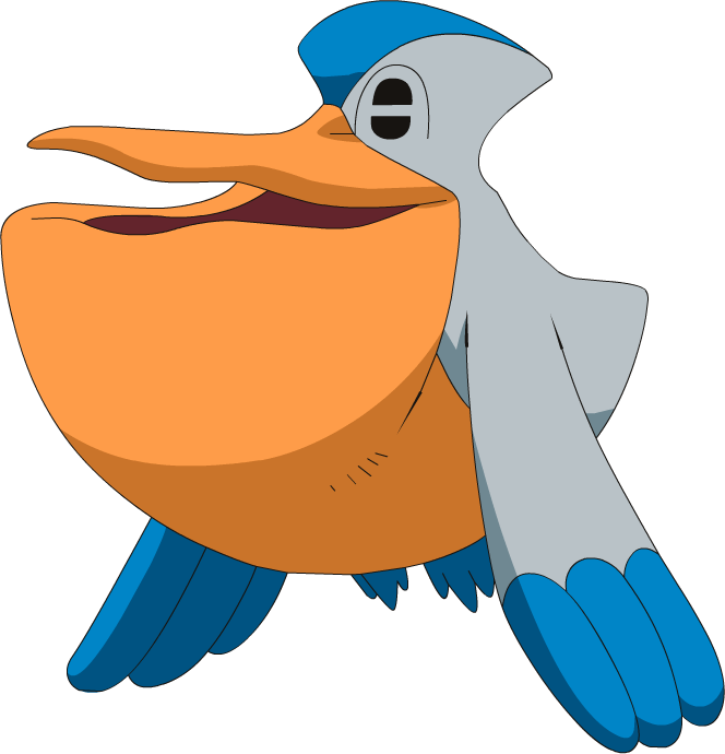 Pokemon Wingull Evolution (664x690)