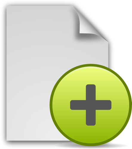 Add Document Icon - Add Document Icon Png (442x500)