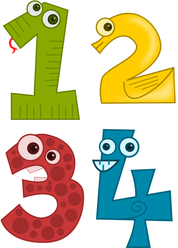 Print - Colourful Numbers 1 20 (600x849)