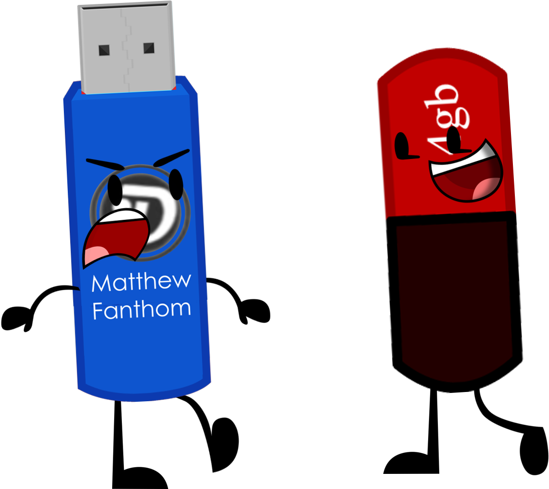 Usb And Usb - Usb Flash Drive (1170x1005)