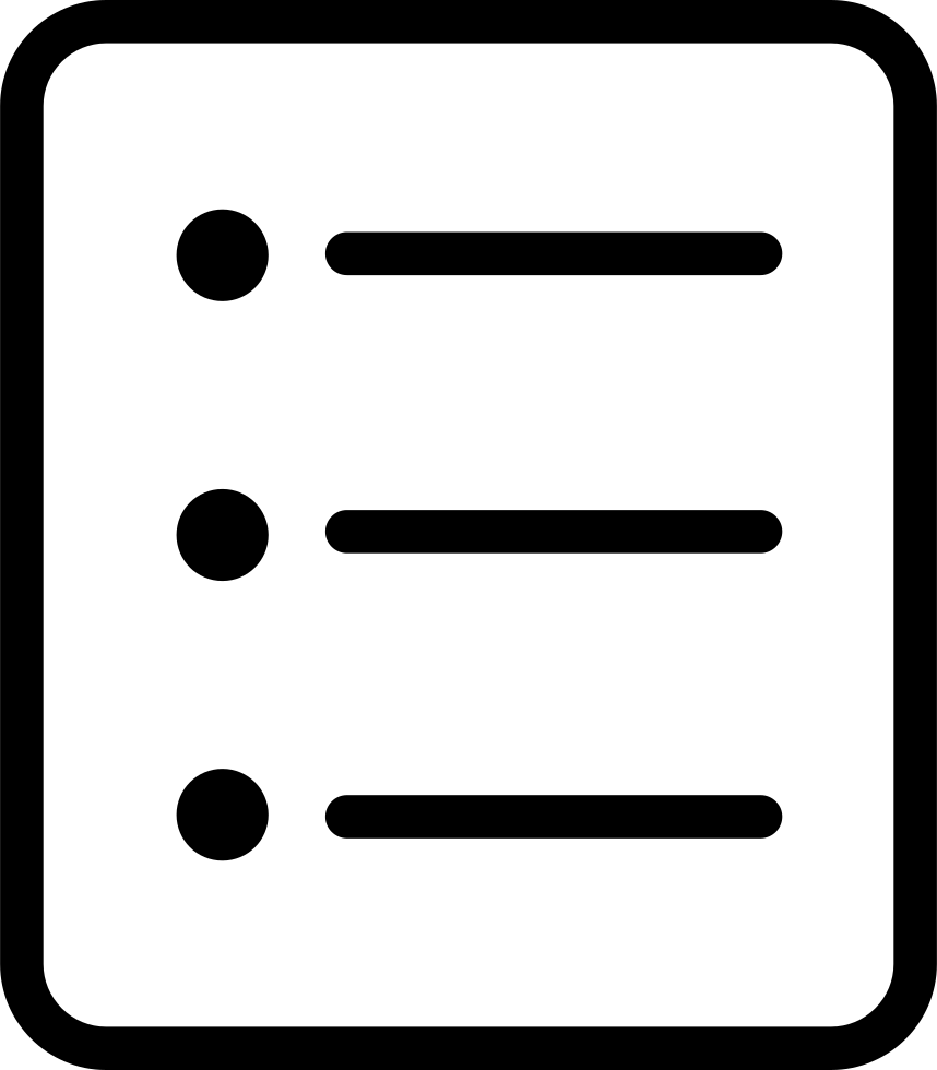 Action Log Comments - Log Icon Svg (858x980)