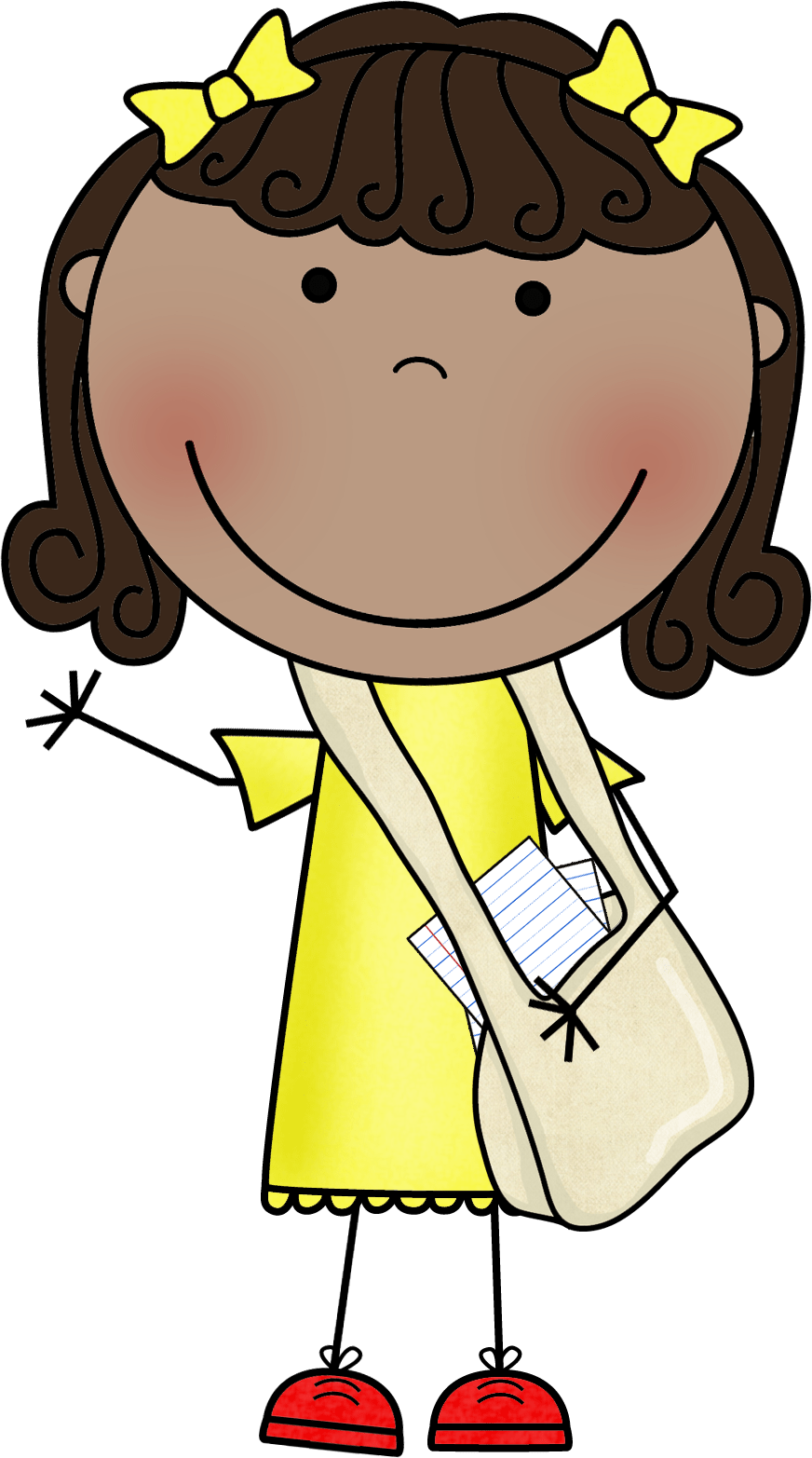Messenger Clipart (872x1565)