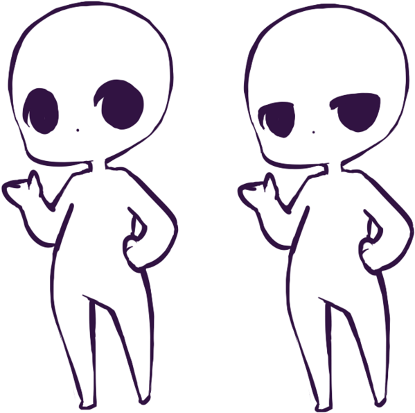 Anime Chibi Para Dibujar (800x711)