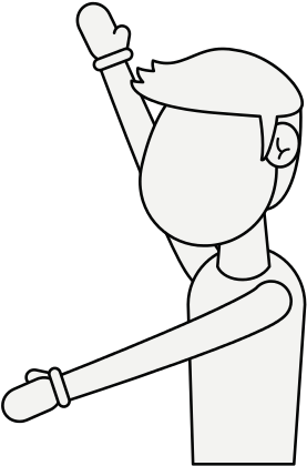 Man Playing Baseball Cartoon - Cartoon (550x550)