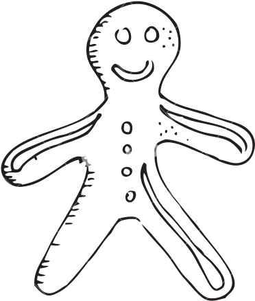 Delicious Ginger Cookie Drawing - Drawing (550x550)