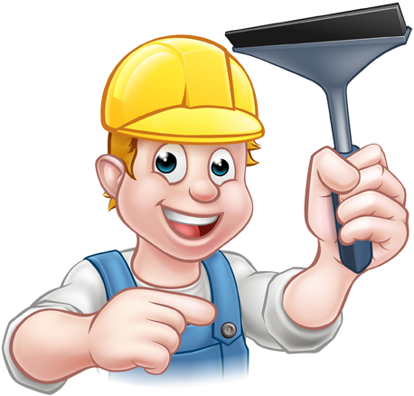 Garry's Window Cleaning Service - Vector Graphics (500x492)