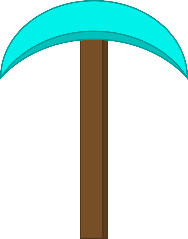 Diamond Pickaxe - Bear In A Cave (659x837)