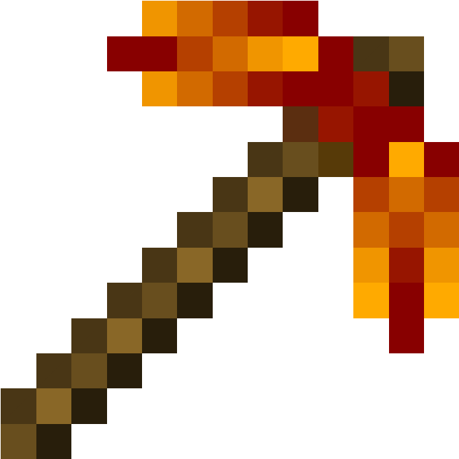 Fire Pickaxe - Fire Pickaxe (807x806)