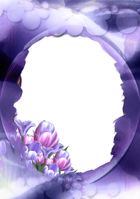 Cadres Et Bordures - Transparent Frames For Funeral (566x800)