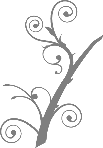 Tree Branch Clip Art (414x595)