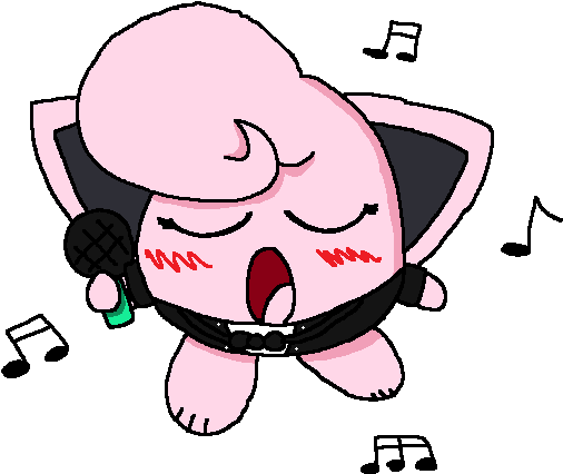 Jigglypuff The Singer By Genny03 - Drawing (638x504)