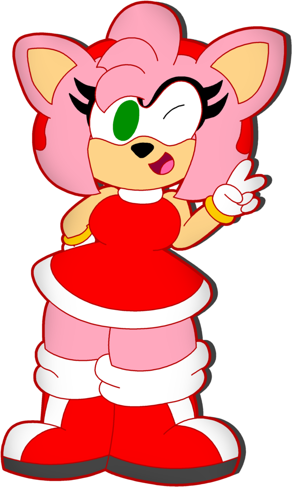 Amy Rose - Cartoon (774x1032)