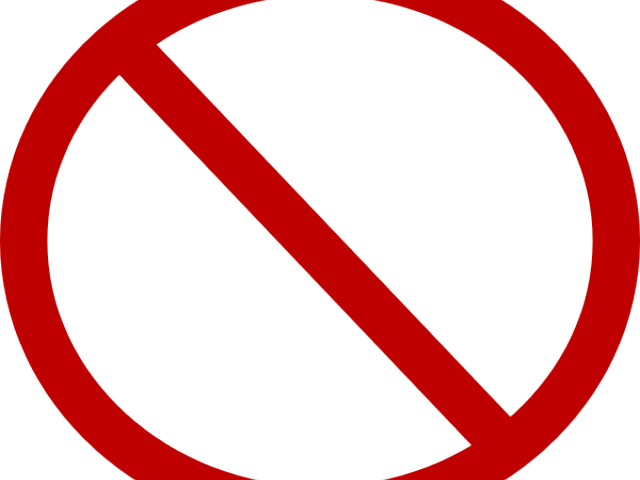 Do Not Disturb Clipart - Circle (640x480)